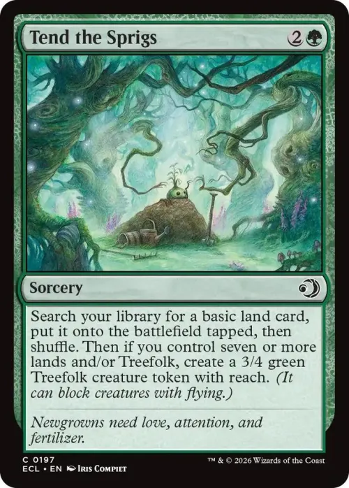 Tend the Sprigs - Foil