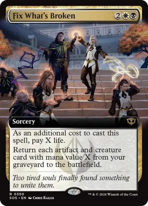 Fix What's Broken - Foil