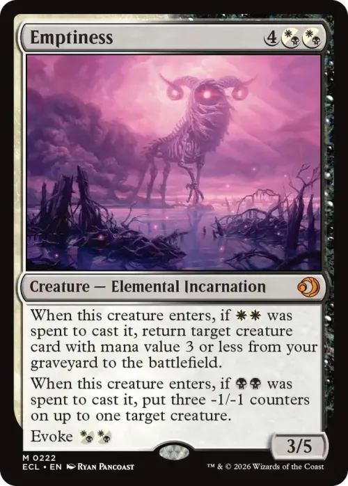 Emptiness - Foil