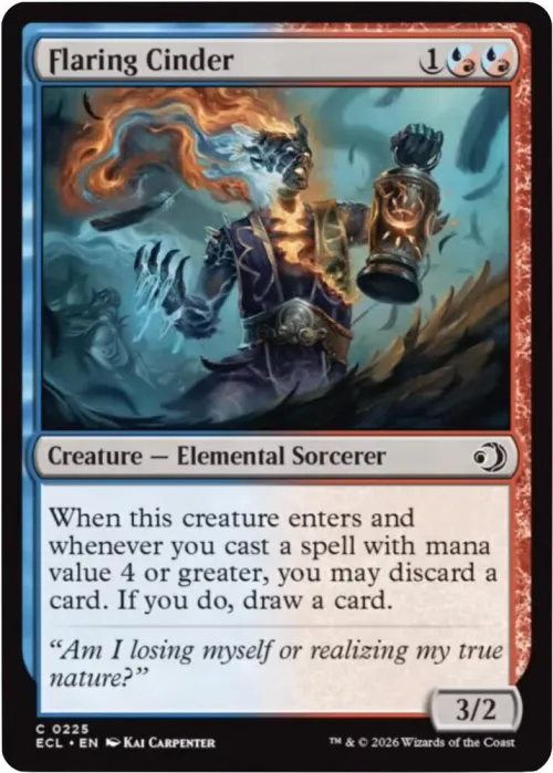 Flaring Cinder - Foil