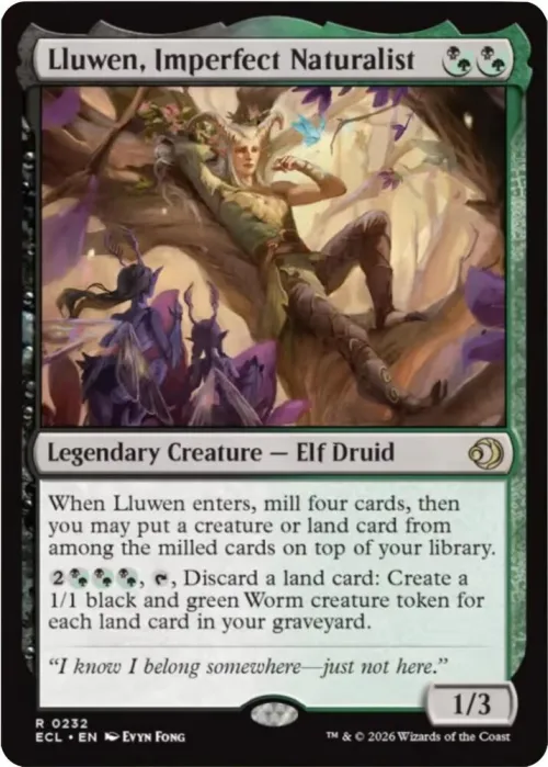 Lluwen, Imperfect Naturalist - Foil
