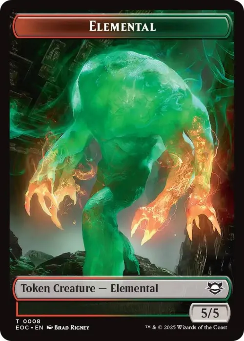 Elemental (0008) // Gnome Double-Sided Token