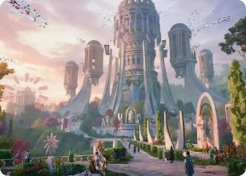 Command Tower Art Card