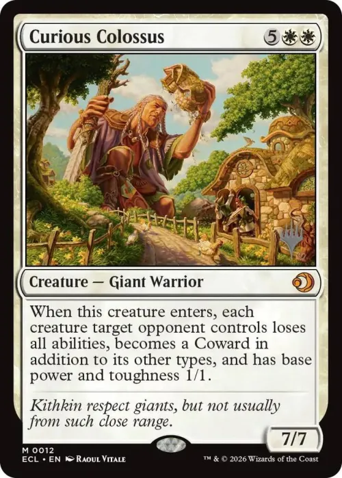 Curious Colossus - Foil