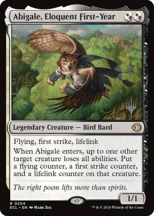 Abigale, Eloquent First-Year - Foil