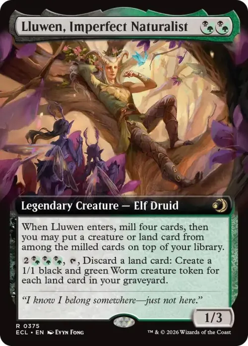Lluwen, Imperfect Naturalist - Foil