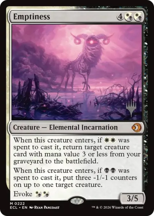Emptiness - Foil