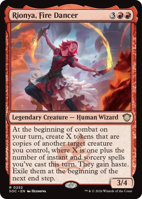 Rionya, Fire Dancer
