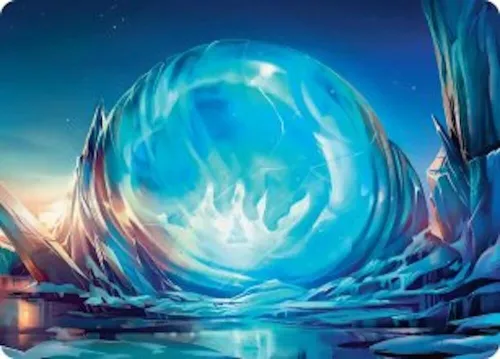 Aang's Iceberg Art Card