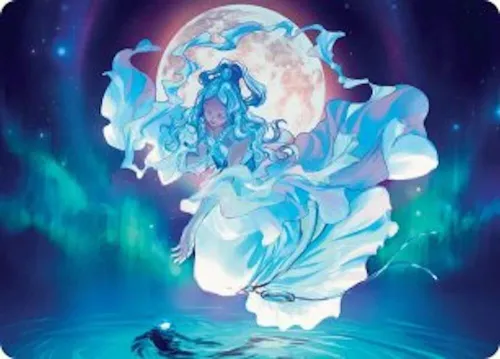 Yue, the Moon Spirit Art Card