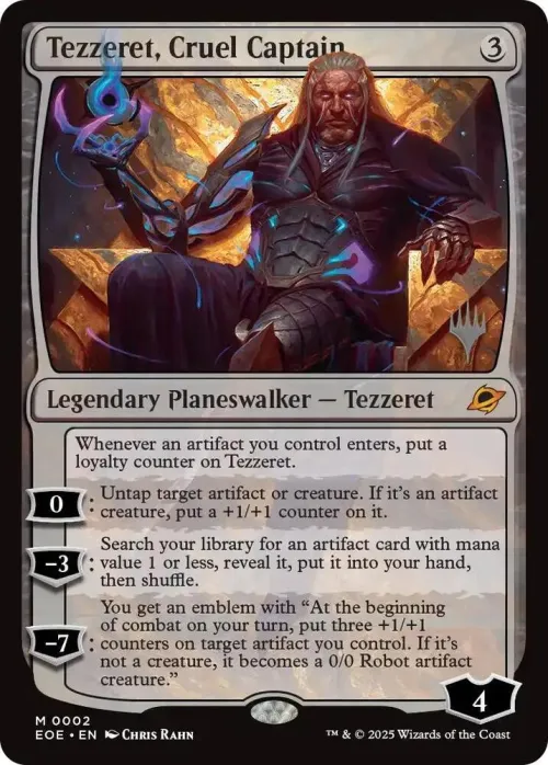 Tezzeret, Cruel Captain - Foil