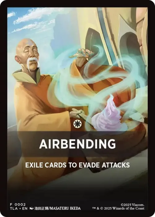 Airbending Theme Card - Normal Airbending Theme Card
