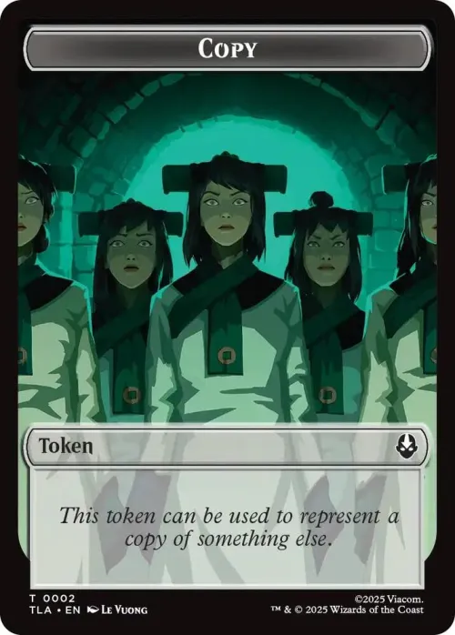 Copy (0002) // Soldier (0011) Double-Sided Token - Foil