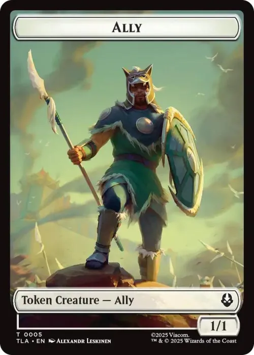 Ally (0005) // Clue (0018) Double-Sided Token - Foil