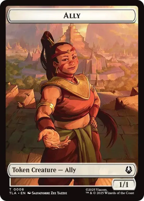 Ally (0008) // Clue (0016) Double-Sided Token - Foil
