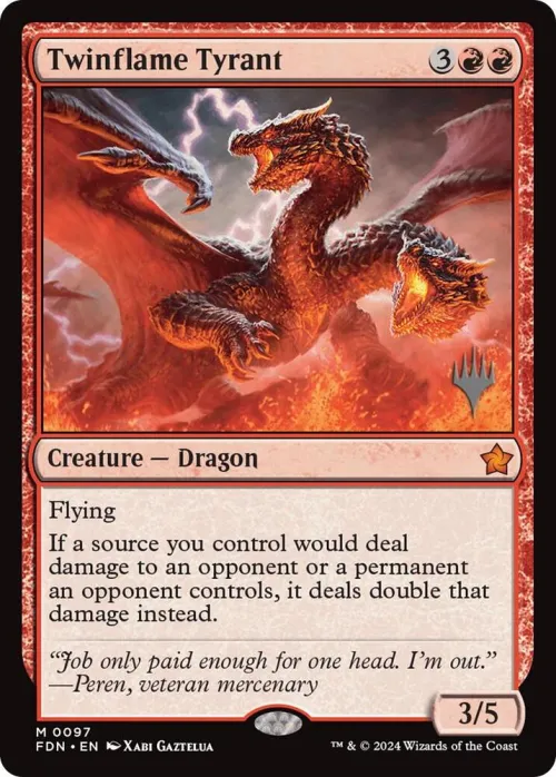 Twinflame Tyrant - Foil Twinflame Tyrant