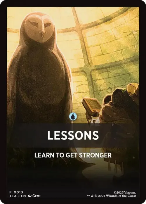 Lessons Theme Card - Normal Lessons Theme Card