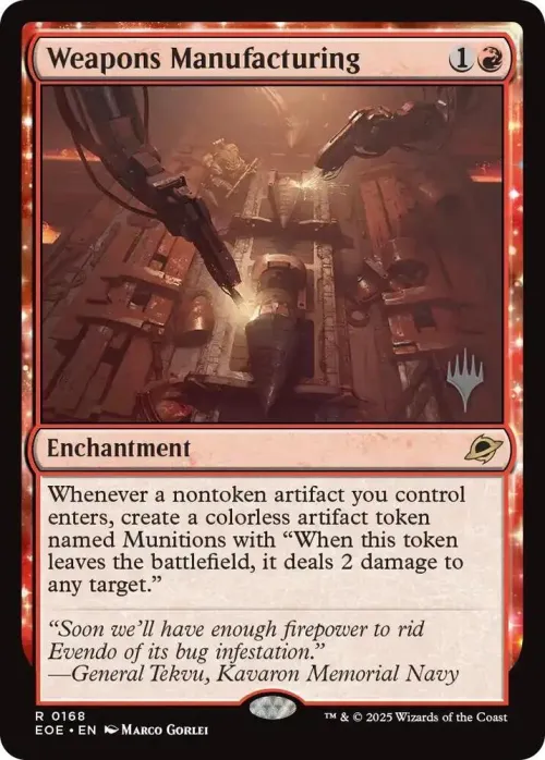 Weapons Manufacturing - Foil