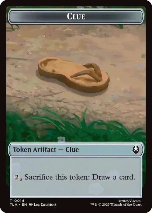 Clue (0014) // Copy (0002) Double-Sided Token