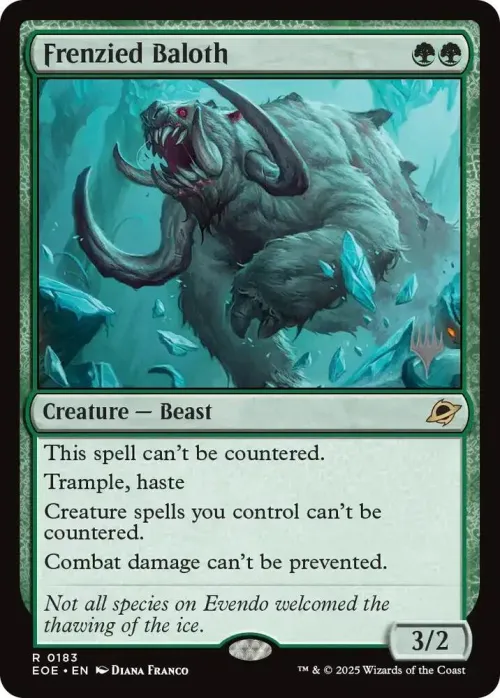 Frenzied Baloth - Foil