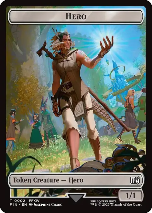 Hero (0002) // Knight Double-Sided Token