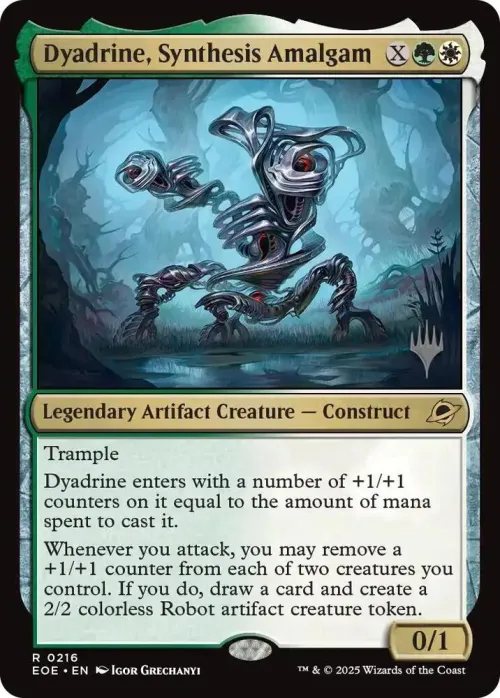 Dyadrine, Synthesis Amalgam - Foil