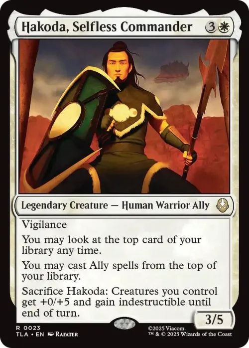 Hakoda, Selfless Commander - Normal Hakoda Selfless Command