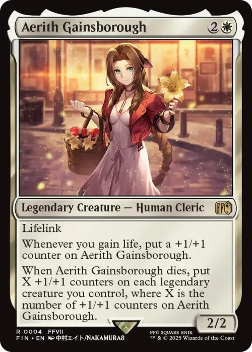 Aerith Gainsborough - Foil