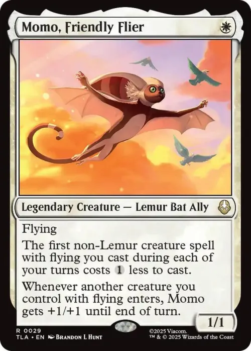 Momo, Friendly Flier - Foil