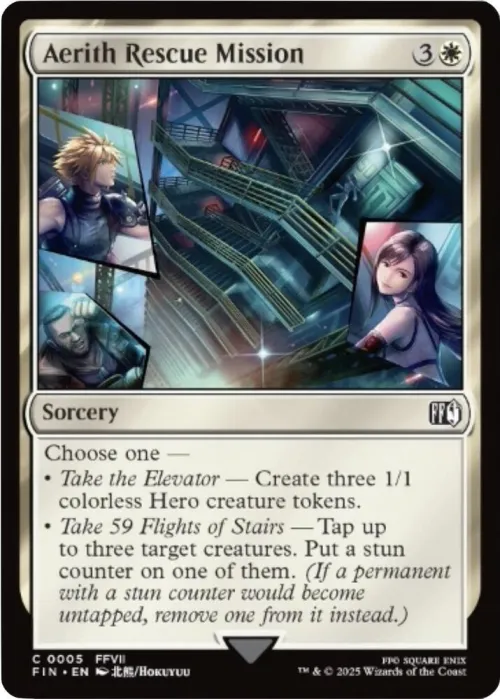 Aerith Rescue Mission - Foil