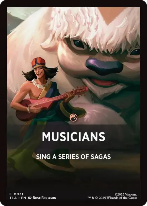 Musicians Theme Card - Normal Musicians Theme Card