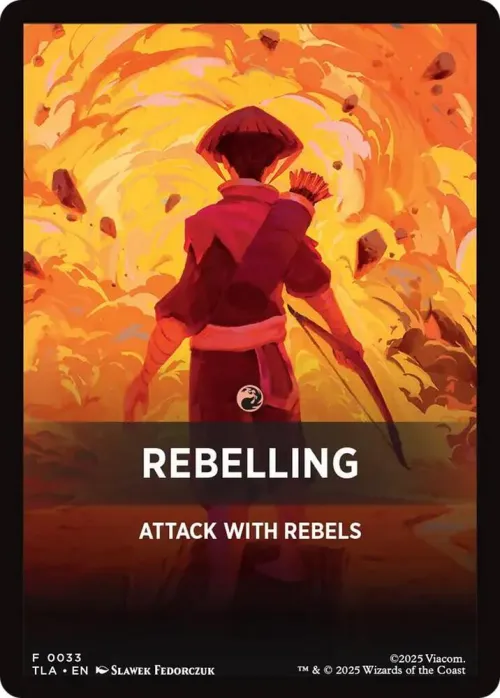 Rebelling Theme Card - Normal Rebelling Theme Card