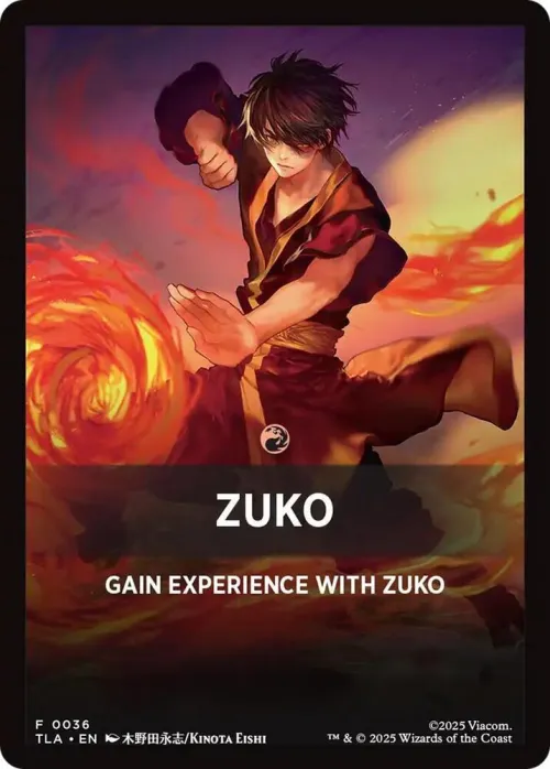 Zuko Theme Card - Normal Zuko Theme Card