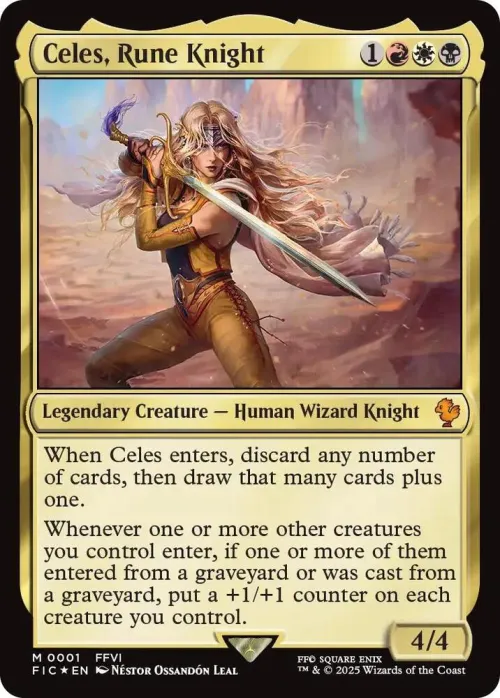 Celes, Rune Knight - Foil