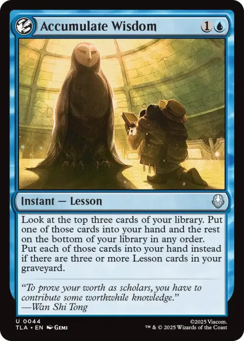 Accumulate Wisdom - Normal Accumulate Wisdom
