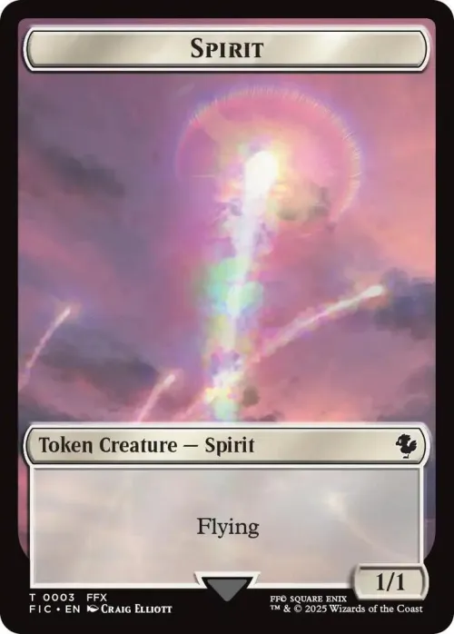 Spirit // Squid Double-Sided Token - Surge Foil