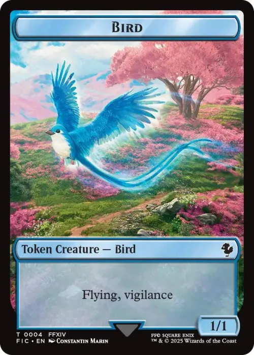 Bird // Hero (0004) Double Sided Token