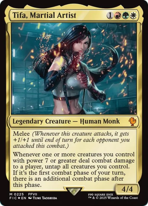 Tifa, Martial Artist - Foil
