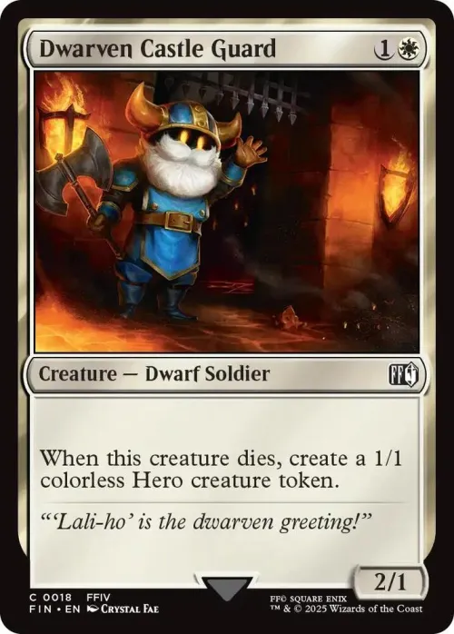 Dwarven Castle Guard - Foil