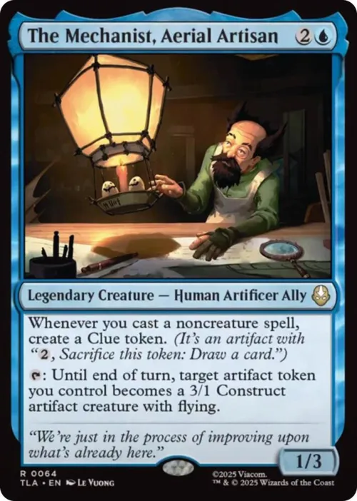 The Mechanist, Aerial Artisan - Foil