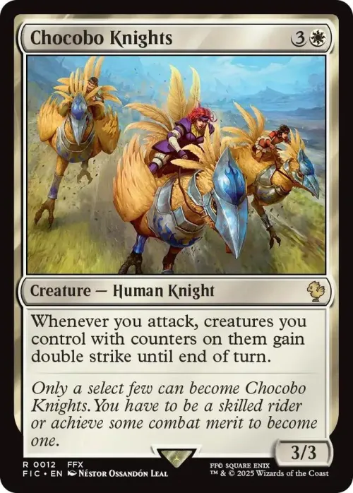 Chocobo Knights - Surge Foil