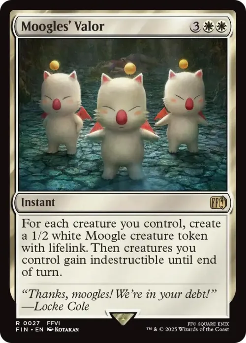 Moogles' Valor - Foil