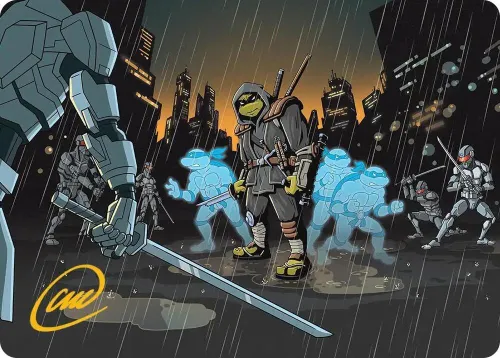 The Last Ronin's Technique Art Card - Gold Stamped Signature