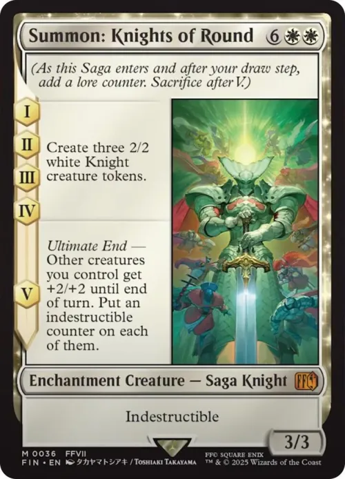 Summon: Knights of Round - Foil