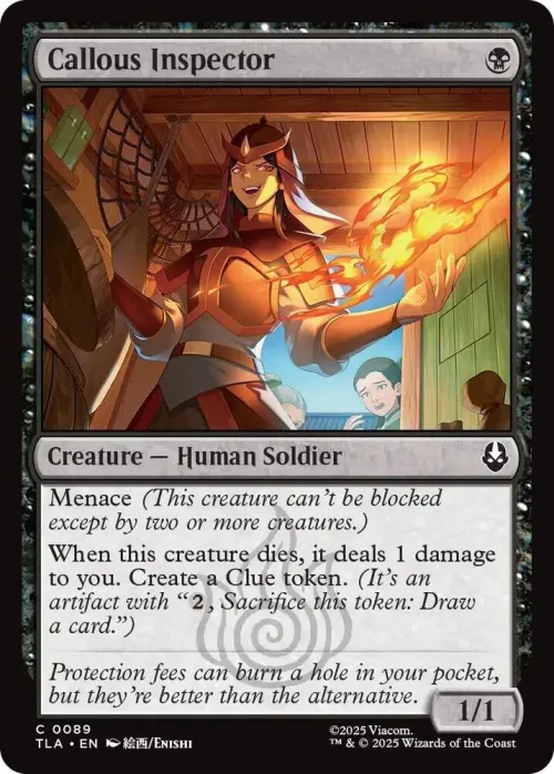 Callous Inspector - Foil