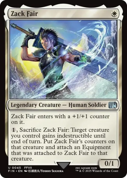 Zack Fair - Foil