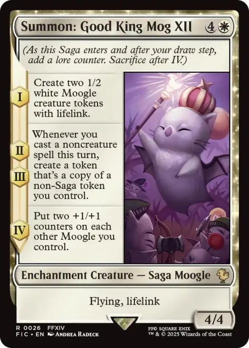 Summon: Good King Mog XII - Surge Foil