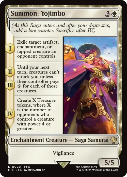 Summon: Yojimbo - Surge Foil