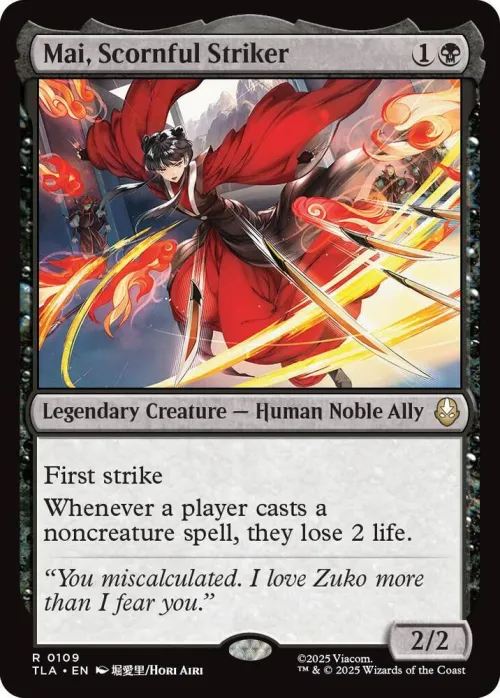 Mai, Scornful Striker - Foil