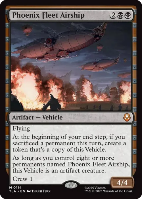 Phoenix Fleet Airship - Foil